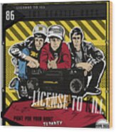 License To Ill Issue No. 1986 Wood Print