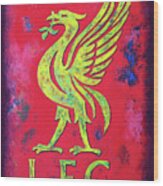 Liverpool Fc Vintage Wood Print