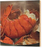 Lobster Goodness Wood Print