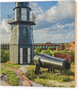 Loggerhead Lighthouse - Dry Tortugas National Park Wood Print