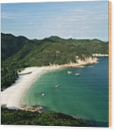 Long Ke Wan Wood Print