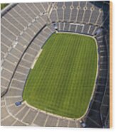 Looking Into Soldier Field Chicago Wood Print