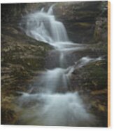 Lower Duggars Falls, Linville Gorge Wood Print