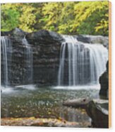 Lower Potter's Falls 24 Wood Print