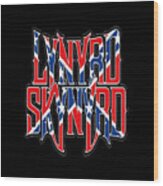 Lynyrd Skynyrd Is An American Rock Wood Print