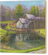 Mabrey Mill Wood Print