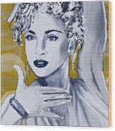 Madonna Vogue 5 Wood Print