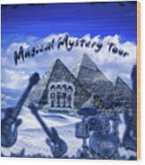 Magical Mystery Tour Wood Print