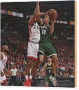 Malcolm Brogdon Wood Print