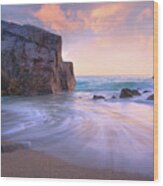 Malpasso Beach Coastal Wall Decor Wood Print