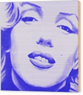 Marilyn Monroe 3 Panel Hollywood Color Splash Wood Print