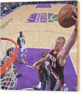 Mason Plumlee Wood Print