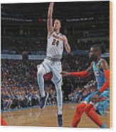 Mason Plumlee Wood Print