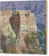 Mather Point Wood Print