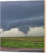 Mcluvn Nebraska Thunderstorms 026 Wood Print