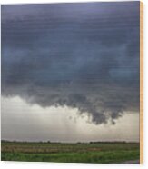 Mcluvn Nebraska Thunderstorms 037 Wood Print