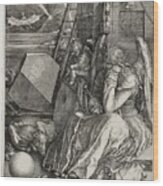 Melencolia I 1514 Albrecht Durer Wood Print