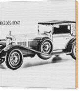 Mercedes-benz Ss Coupe 1928 Wood Print