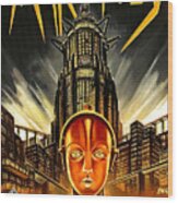 ''metropolis'',by Fritz Lang, 1927 Wood Print
