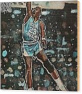 Michael Jordan Wood Print