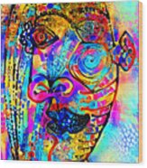Modern Picasso Woman 20211010 Wood Print