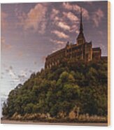 Mont Saint Michel, France Wood Print