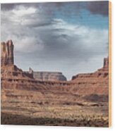 Monument Valley Wood Print