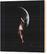 Moon Nymph By Luis Ricardo Falero Aow Frmd Old Masters Reproduction Wood Print