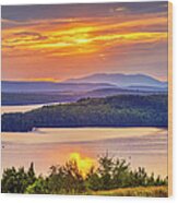 Moosehead Lake 34a1793 Wood Print