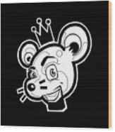 Mouseizm Logo Wood Print