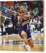 Muggsy Bogues Wood Print