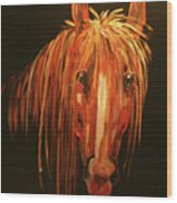 Mustang Sally Wood Print