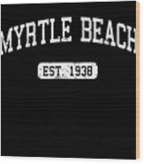 Myrtle Beach Wood Print