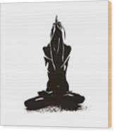 Namaste Wood Print