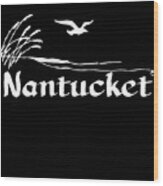 Nantucket Wood Print