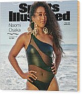 Naomi Osaka Sports Illustrated Swimsuit 2021 Cover Wood Print