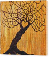 Nature Love Tree- No Foliage Wood Print