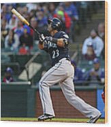 Nelson Cruz Wood Print