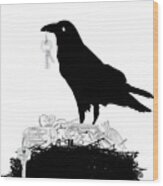 Nevermore To Be Found Wood Print