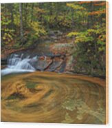 New Hampshire White Mountains Franconia Notch State Park Wood Print