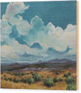 New Mexico Summer Wood Print