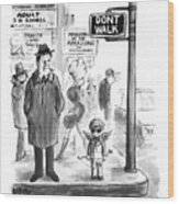 New Yorker March 4, 1974 Wood Print