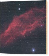 Ngc 1499, The California Nebula Wood Print