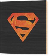 No22 Dc - Justice League Minimal Movie Poster-part 17 Wood Print