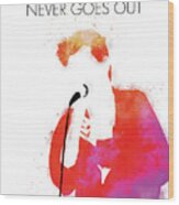No289 My The Smiths Watercolor Music Poster Wood Print