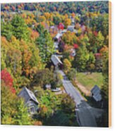 Northfield Vermont Covered Bridges. Wood Print