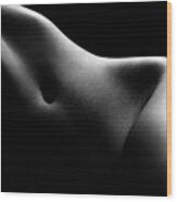 Nude Woman Bodyscape 52 Wood Print