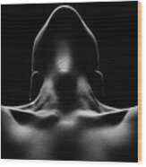 Nude Woman Bodyscape 63 Wood Print