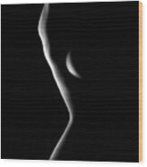 Nude Woman Bodyscape 78 Wood Print