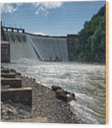 Ocoee Dam 2 Wood Print